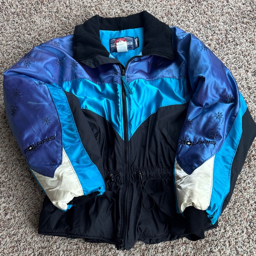 Polaris vintage snowmobile winter snow jacket